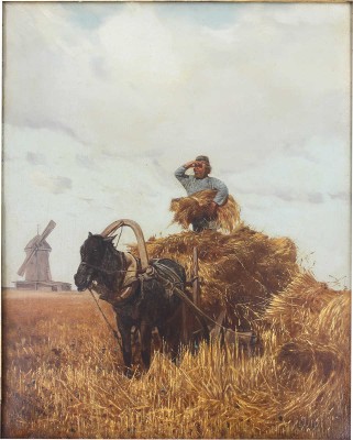 Грузинский Пётр Николаевич. Жатва